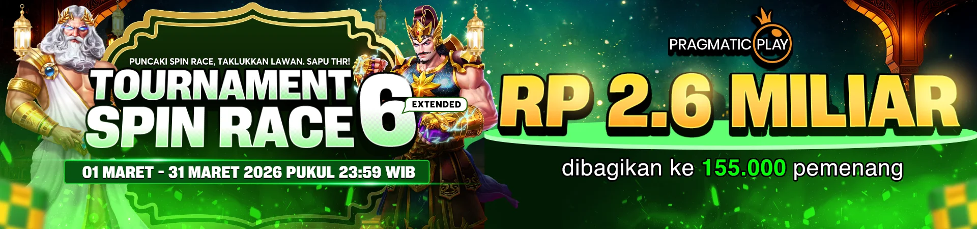 Tournament Spin Ways 6